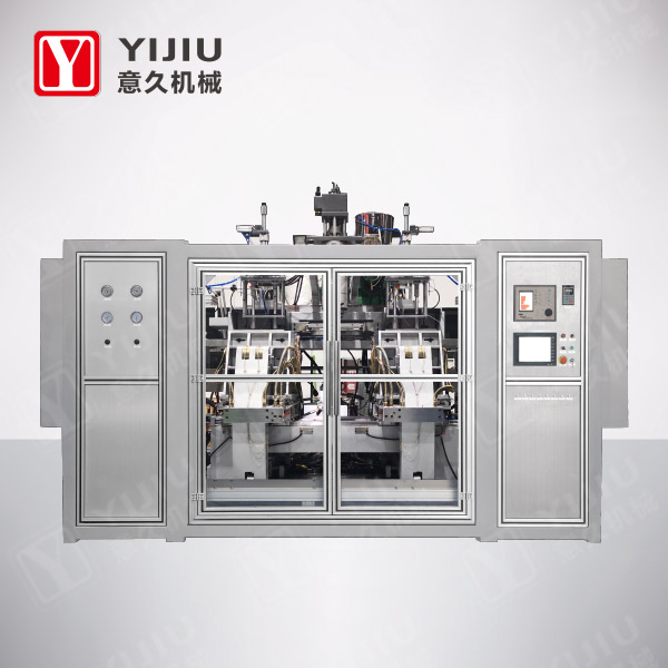 YJHT100-25LII全(quan)自動(dong)雙(shuang)工位(wei)吹(chui)塑(su)機(ji)